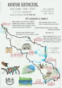 Affiche Aventure Bikepacking