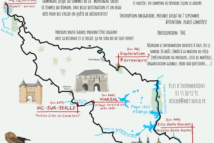 Affiche Aventure Bikepacking