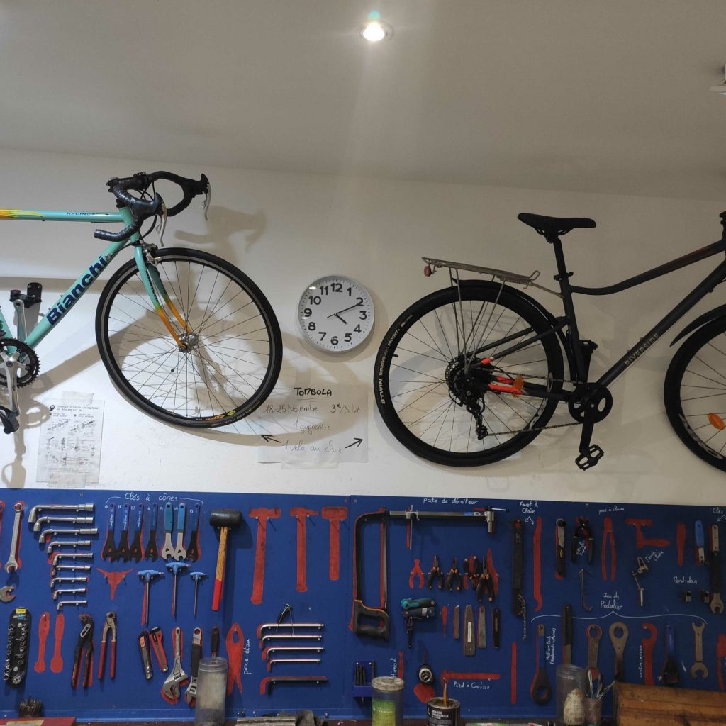Image de l'atelier de Metz à Vélo.